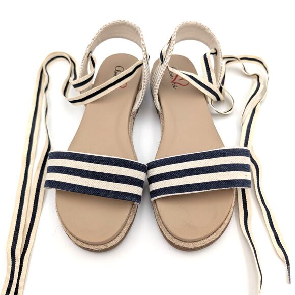 MIA Amore Kenny Espadrille Inspired Sandals Women's Size US8.5W Size US39 - Picture 12 of 12